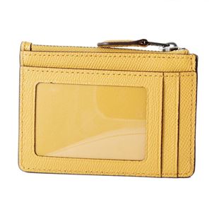 COACH（コーチ） 57841 Dk／Yellow Gold（DKEBV） パスケース 小銭入れ・キーリング付 マルチケース MINI SKINNY ID CASE