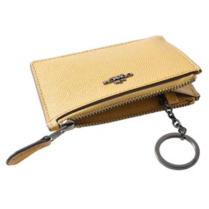 COACH（コーチ） 57841 Dk／Yellow Gold（DKEBV） パスケース 小銭入れ・キーリング付 マルチケース MINI SKINNY ID CASE