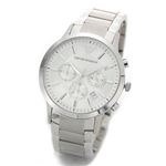 EMPORIO ARMANI(エンポリオアルマーニ) シンプルでスタイリッシュ ビジネスユースもお薦めのクロノグラフ・ウオッチ AR2458
