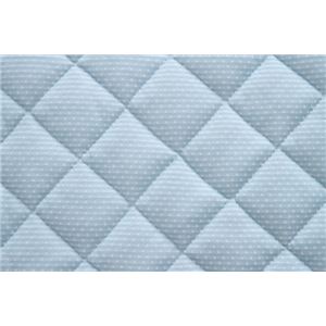 冷感 敷きパッド 洗える 旭化成繊維 Maplecool使用 『15メープルクール』 ブルー シングル 100×200cm