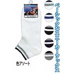 紳士綿混スニーカーソックス口ゴムライン4012102 【10個セット】 45-605の詳細ページへ
