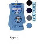 男女兼用綿混無地5本指ソックス56212 【10個セット】 45-598の詳細ページへ