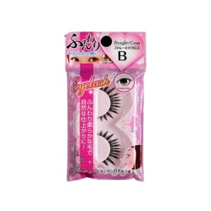 やわらかるいまつげ（ストレート×クロスB） 【12個セット】 18-912