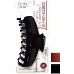 金属不使用でお風呂でも使えるヘアクリップ（大） 【12個セット】 27-285の詳細ページへ