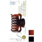 金属不使用でお風呂でも使えるヘアクリップ（小） 【12個セット】 27-286の詳細ページへ