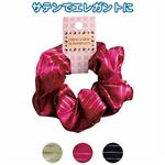 サテン地シルバーストライプシュシュ 【12個セット】 27-331の詳細ページへ