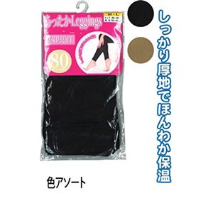 婦人 80Dレギンス(M-L)色アソート94610-081 【10個セット】 45-898