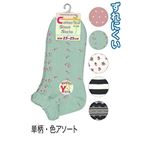 婦人 綿混柄入スニーカーソックス単柄・色アソート31212 47-270【10個セット】の詳細ページへ