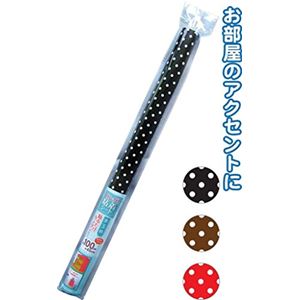 ロングデコレーション粘着シート45&times;100cm 水玉柄 【12個セット】 38-853