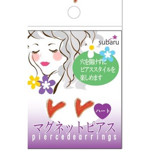 マグネットピアス(ハート)アソート 【10個セット】 007-04