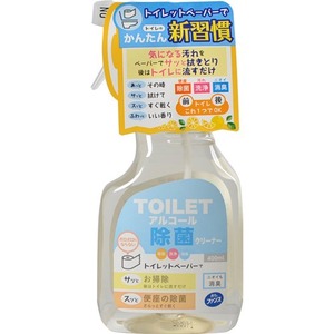 ファンストイレ用アルコール除菌クリーナー本体400ml 46-242 【120個セット】
