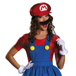 マリオブラザーズ マリオ スカート バージョン 大人用 S 85176N