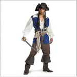ディズニー DISNEY パイレーツ・オブ・カリビアン ジャック・スパロウ コスチューム 大人男性用 5035Tの詳細ページへ