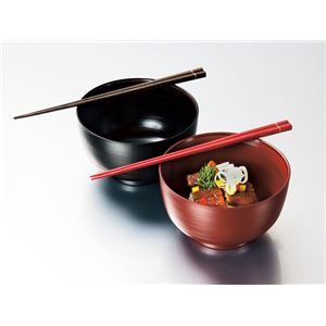 KZ2407 刷毛目ペア多用椀セット（箸付）（風呂敷包） 【Kaze-ya style・北市漆器店 】