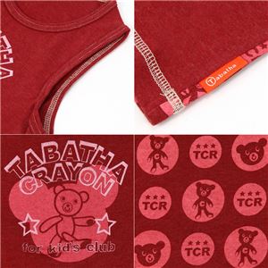 子供服 カラーエンジ Tabatha CRAYON プリントタンクトップ サイズ140cm