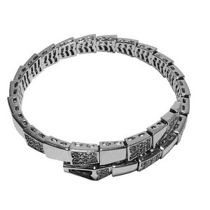 クラシカルスネークブレスレット/レッド