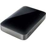 ミニステーション Wi-Fi&USB3.0用 ポータブルHDD 500GB