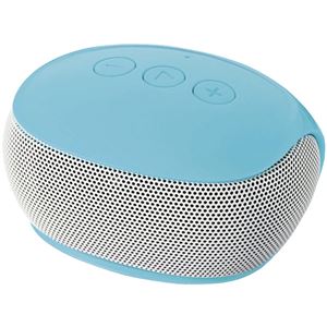 【訳あり・在庫処分】 エレコム Bluetoothモノラルスピーカー／スマートフォン用／コンパクト／ブルー LBT-SPP20BU