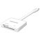 ADATA iOSΉ LightningJ[h[_[ SDXCmicroSDXC Two-WayTransfer AMFICRWH