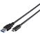 �o�b�t�@���[�i�T�v���C�j USB3.1 Gen1�P�[�u���iA to C�j 0.5m �u���b�N BSUAC31105BK