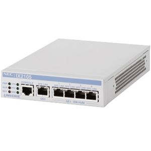 NEC 5年無償保証 VPN対応高速アクセスルータ UNIVERGE IX2105 BE108821