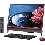 NECパーソナル LAVIE Desk All-in-one - DA370/EAR クランベリーレッド PC-DA370EARの詳細ページへ