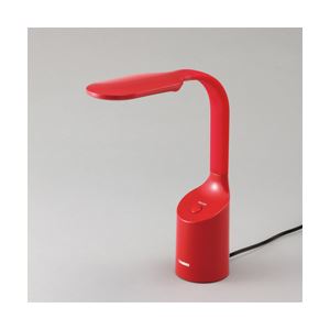 ツインバード工業 LEDデスクライト MUGSTYLE (レッド) LE-H422R