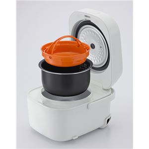 タイガー魔法瓶 マイコン炊飯ジャー <炊きたて> tacook 3合炊き ホワイト JBU-A551W