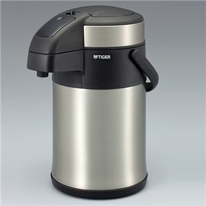 タイガー魔法瓶 ステンレスエアーポット ＜とら〜ず＞ 3.0L クリアーステンレス MAA-C300XC