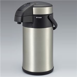 タイガー魔法瓶 ステンレスエアーポット ＜とら〜ず＞ 4.0L クリアーステンレス MAA-C400XC