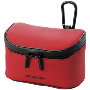 エレコム デジタルカメラケース/ZEROSHOCK/LLサイズ/レッド ZSB-DG013RD