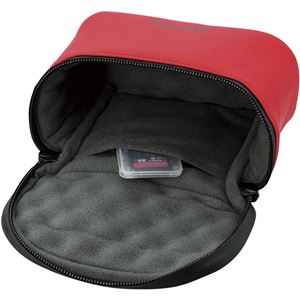 エレコム デジタルカメラケース/ZEROSHOCK/LLサイズ/レッド ZSB-DG013RD