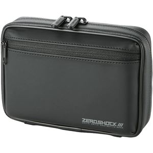 エレコム ポータブルハードディスクケース/ZEROSHOCK/Sサイズ/ブラック ZSB-HD004BK
