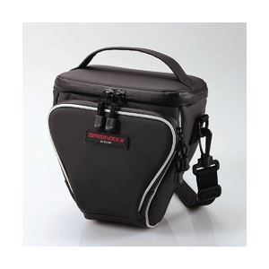 エレコム 低反発ポリウレタン デジタルカメラ単体ケース Sサイズ(ブラック) ZSB-SDG006BK