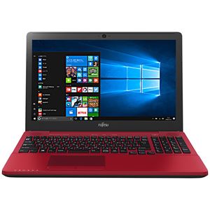 FUJITSU LIFEBOOK AH45/B2 ルビーレッド FMVA45B2R