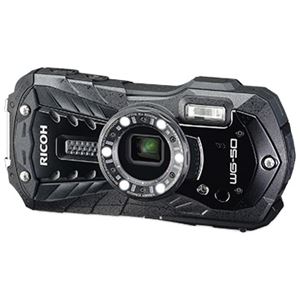 リコーイメージング 防水デジタルカメラ WG-50 (ブラック) WG-50BK