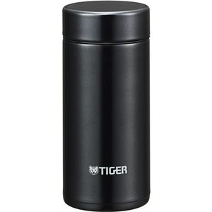 タイガー魔法瓶 ステンレスミニボトル ≪サハラマグ≫ 0.2L パウダーブラック MMP-J020KP