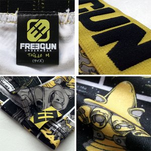 FREEGUN(フリーガン) ボクサーパンツ メンズ アンダーウェア インナー 男性下着 下着 メンズボクサーパンツ ギフト プレゼント 誕生日プレゼント 840009 FG27 XBOTS (01.サックス L)