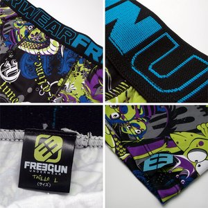 FREEGUN(フリーガン) ボクサーパンツ メンズ アンダーウェア インナー 男性下着 下着 メンズボクサーパンツ ギフト プレゼント 誕生日プレゼント 840030 FG24 CON (L)