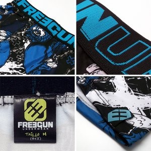 FREEGUN(フリーガン) ボクサーパンツ メンズ アンダーウェア インナー 男性下着 下着 メンズボクサーパンツ ギフト プレゼント 誕生日プレゼント 840034 FGXG SNAKE (M)