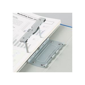 （まとめ）TANOSEE 両開きパイプ式ファイルE A4タテ 60mmとじ 青 30冊