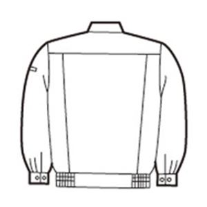 長袖ブルゾン 制電ソフトツイル グレー Sサイズ
