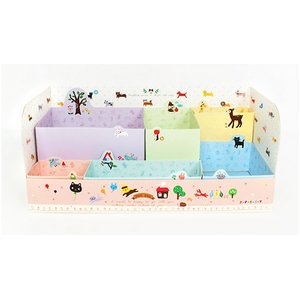 JETOY（ジェトイ）ペーパー収納整理BOX　Joozoo/仕切箱6個付