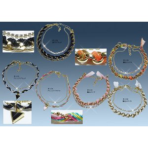 大人可愛い♪重ね付けカラフルブレスレット/アレンジパステル