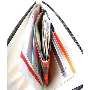 選べる集金型ポーチ/フラワー（イエロー）