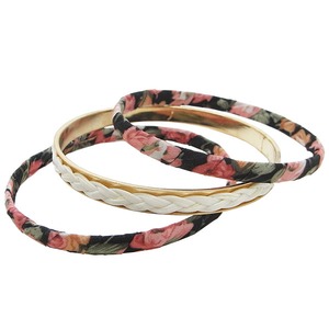 組み合わせ自由♪ゴージャス8連ブレスレット/ブラック