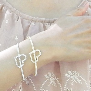 ワイヤーテニスブレス(ビッグハート)ゴールド