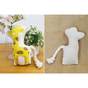 Its Dog（イッツドッグ） オーガニックコットン犬用ぬいぐるみTOY／キリン