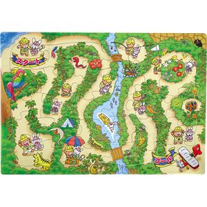 (まとめ)アーテック ジグソーパズル ジャングルめいろ 【&times;30セット】