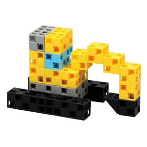 (まとめ)アーテック Artecブロック/カラーブロック 【ビビット】 バケツ入り 220pcs ABS製 【×5セット】